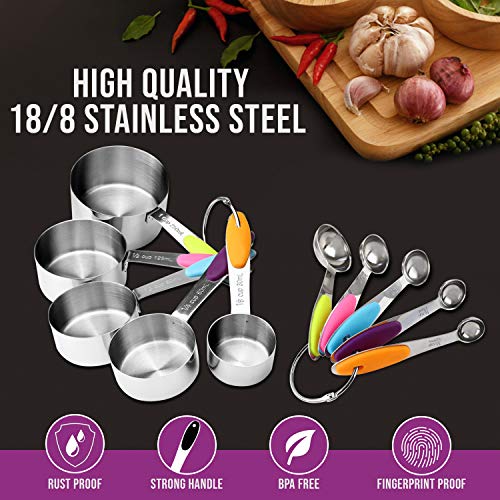Measuring Cups and Spoons Set