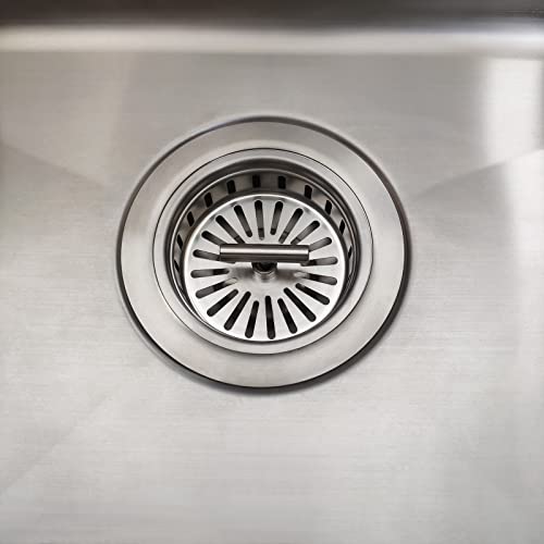 3.5 Inch full SUS304 Kitchen Sink Drain Strainer Assembly with Strainer Basket And Drain Stopper