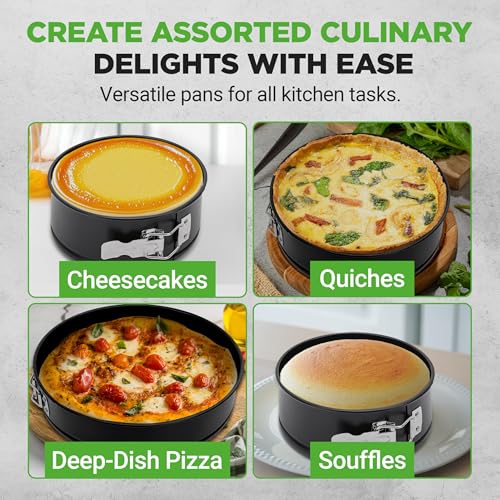 Nonstick Cheesecake Springform Cake Pan Stainless Steel Clasps