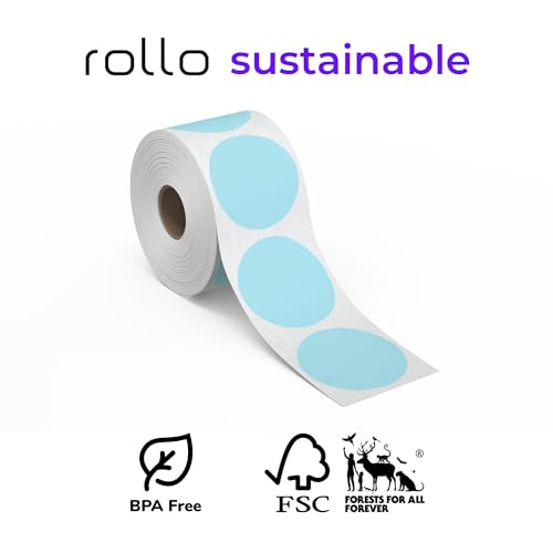 Circle Thermal Labels 2 Inch
