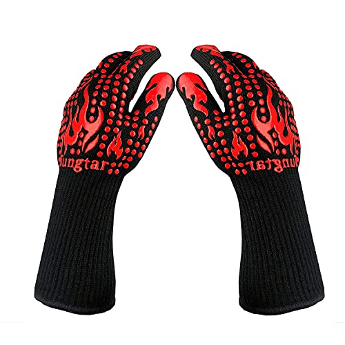 Oven Mitts Heat Resistant BBQ Gloves 1472 14Inch