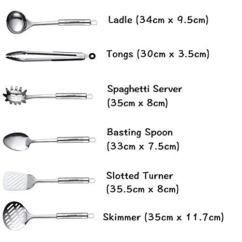 Stainless Steel Utensils Kitchen Utensil Set for Cooking