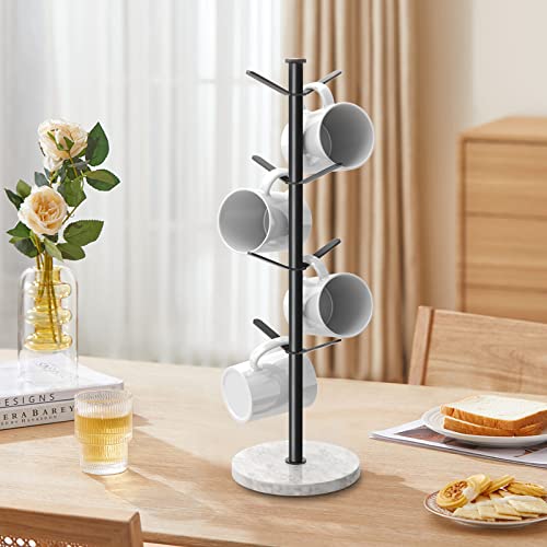 Mug Holder Tree with Marble Base