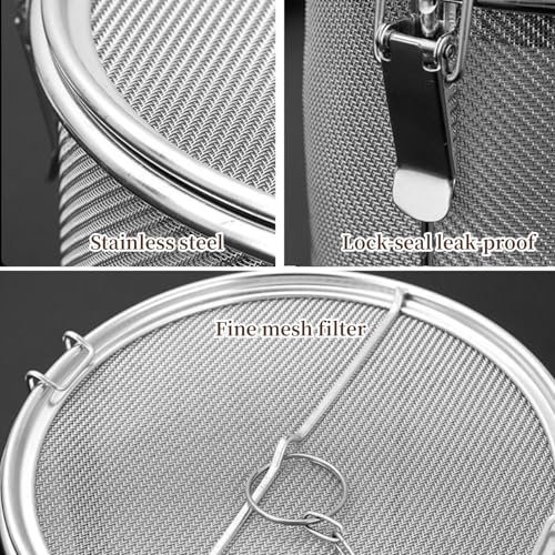 Spice Seasoning Strainer Stainless Steel Tea Strainer Soup Seasonings Seperation Basket Spice Filter