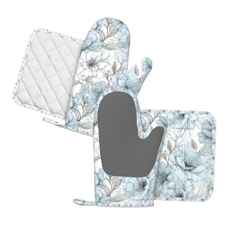 Oven Mitts and Pot Holders Set (A0971)