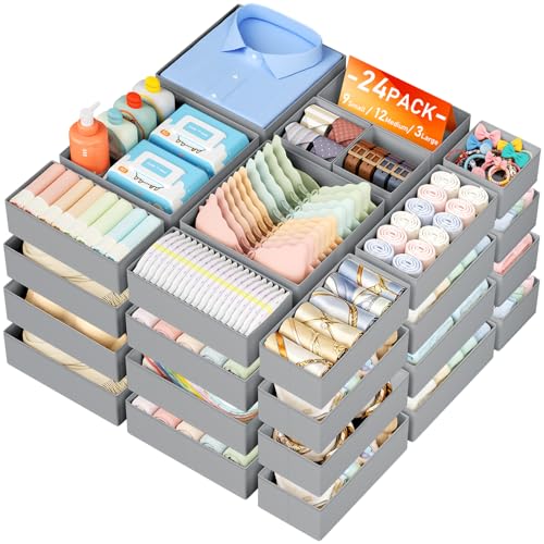 Drawer Organizer Clothes 20 Pack