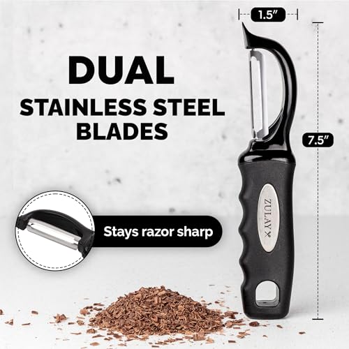Professional Vegetable Peeler With Built In Blemish Remover