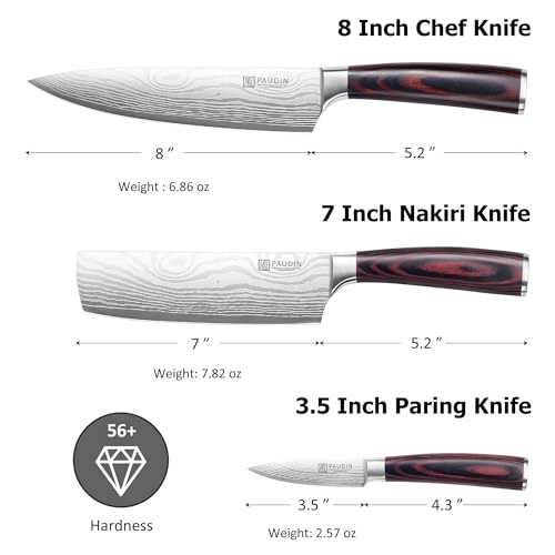 Kitchen Knife Set 3 Pcs
