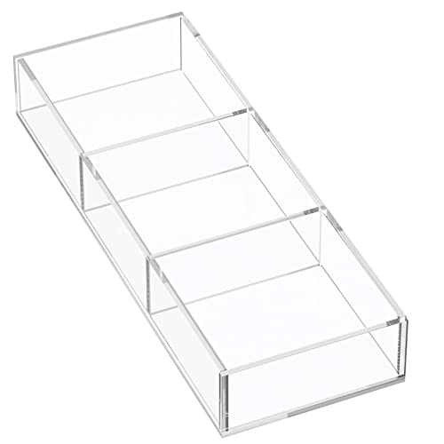 Clear Desk Drawer Organizer Tray