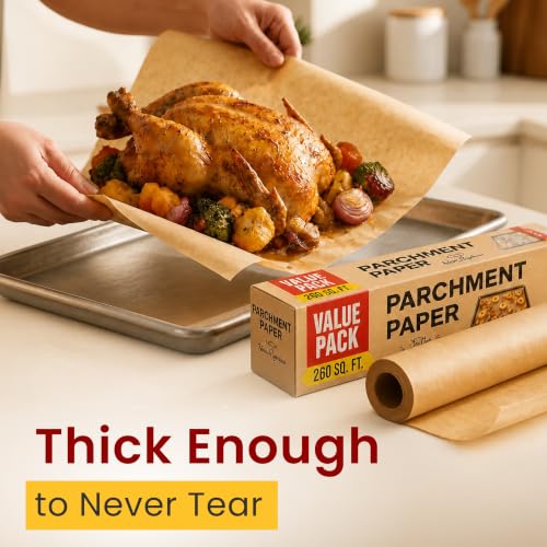 Unbleached Parchment Paper for Baking