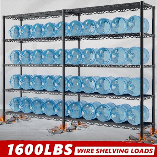 70"" W Storage Shelves Heavy Duty Metal Shelving