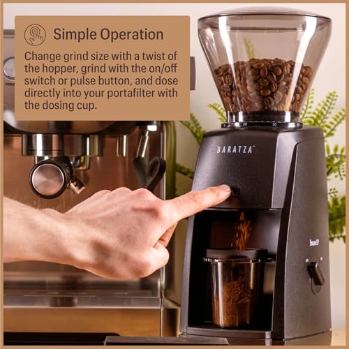 Encore ESP Coffee Grinder ZCG495BLK (14.5cm x 14.5cm x 33.5cm / Black)