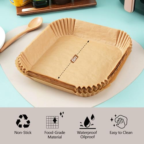 10 Inch Air Fryer Liners Disposable
