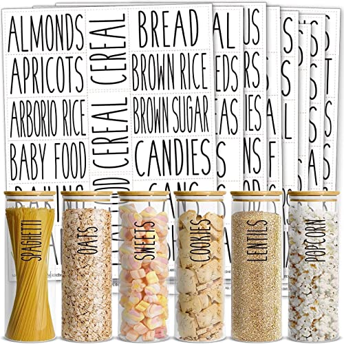Pantry Labels Vinyl Rectangular Label