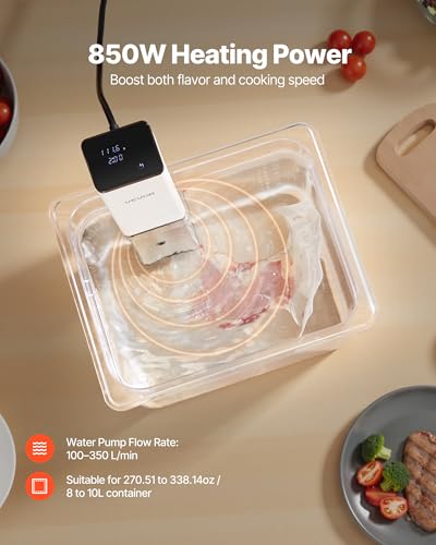 Sous Vide Precision Cooker (3.03 x 3.11 x 12.48 inch / 77 x 79 x 317 mm / Square Shape)