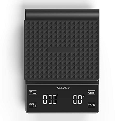 KitchenTour CaféMetric Coffee Scale with Timer 0.1g