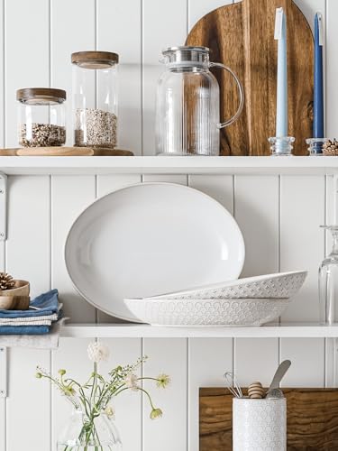 Ceramic Serving Bowls Set of 2