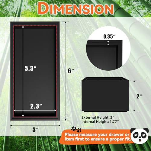 Drawer Organizers NA BK