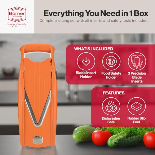 V Power Mandoline (Orange)