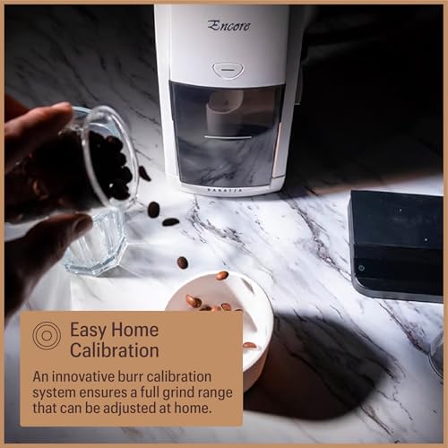 Encore Coffee Grinder ZCG484WHT (White / 5.12 x 5.91 x 13.39 inches (Pack of 1))