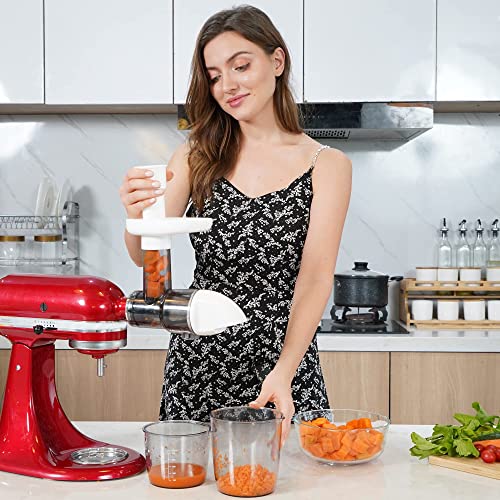Masticating Juicer Attachment for KitchenAid All Models Stand Mixers