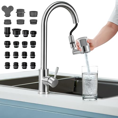 Swivel Faucet Extender Sink Aerator Water Filter