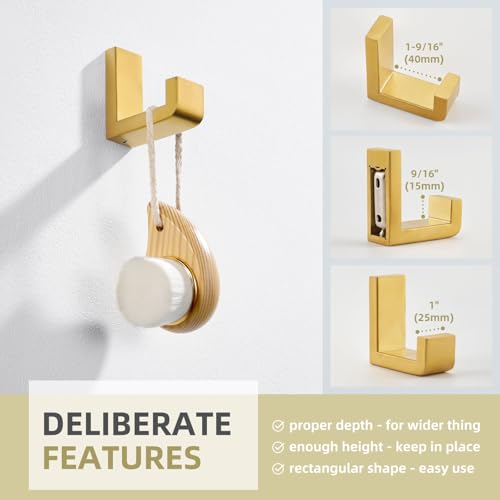 Towel Hooks Bathroom Robe Hook