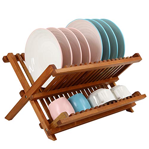 Teak Dish Drying Rack