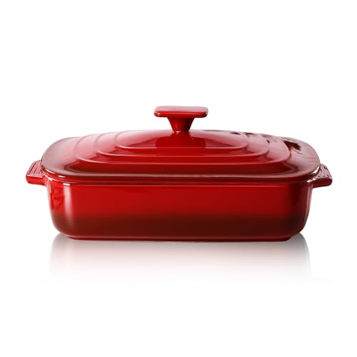 Ceramic Casserole Dish with Lid