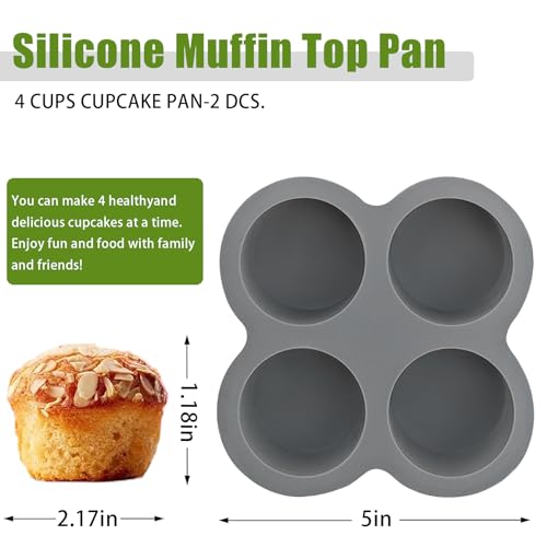 Uudimee Silicone Mini Muffin Pan