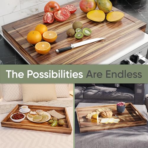 Noodle Board Stove Cover Cutting Board with Handle