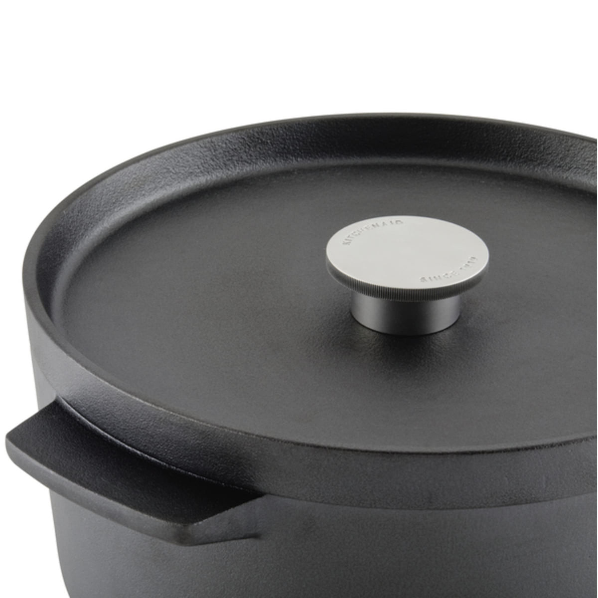 Seasoned Cast Iron Dutch Oven (Cast Iron Black)