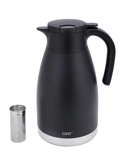 Stainless Steel Thermal Coffee Carafe with Lid
