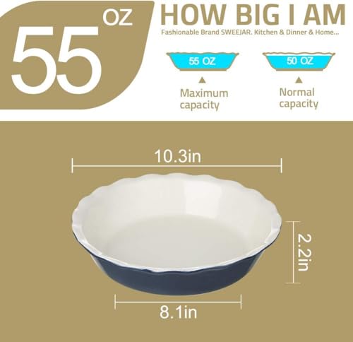 Sweejar Ceramic Pie Pan