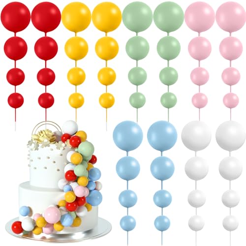 48 Pcs Cake Topper Decorations