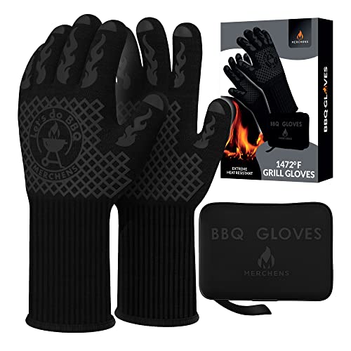 BBQ Grill & Oven Gloves 1472°F Heat Resistant