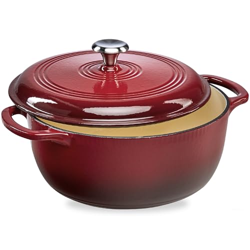 Enamel Cast Iron Round Dutch Oven