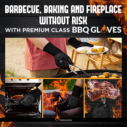BBQ Grill & Oven Gloves 1472°F Heat Resistant