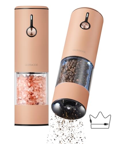 Electric Pepper Grinder and Salt Mill Set