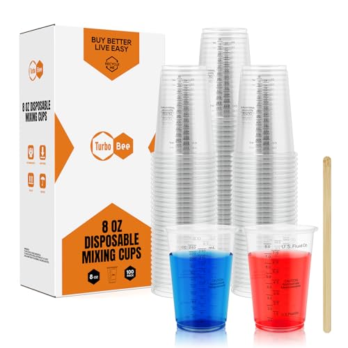 8OZ Clear Plastic Cups