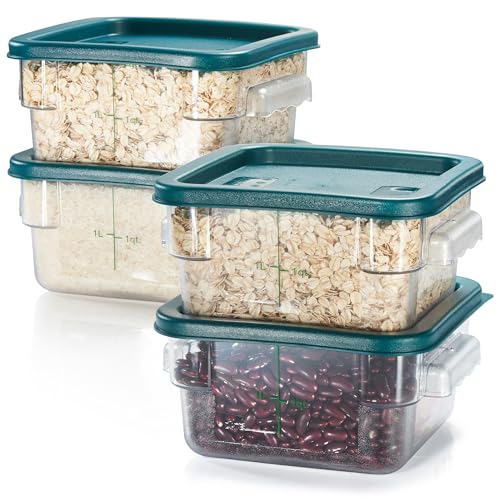 4 Pack Food Storage Container with Lid