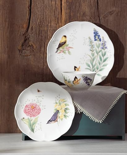 882266 Butterfly Meadow Flutter Eastern Bluebird Platter