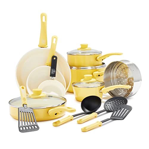 Soft Grip 16 Piece Cookware Set