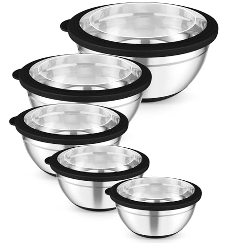 Mixing Bowls Salad Bowls with Lids