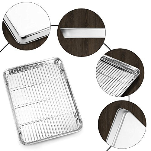 Cookie Sheet and Cooling Rack Set
