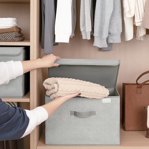 Storage Bins with Handles