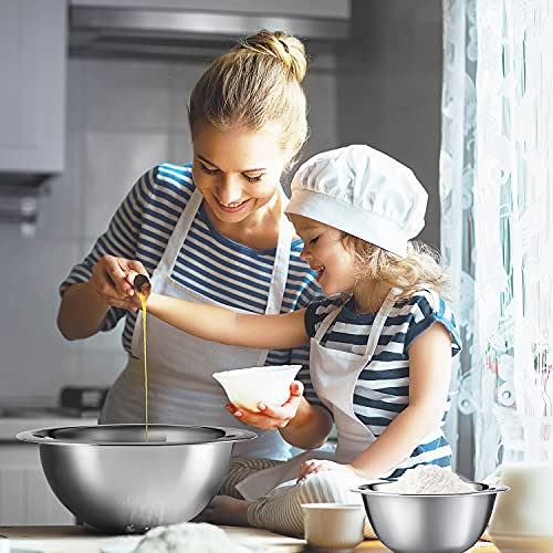 Mixing Bowls with Measuring Cups & Measuring Spoons