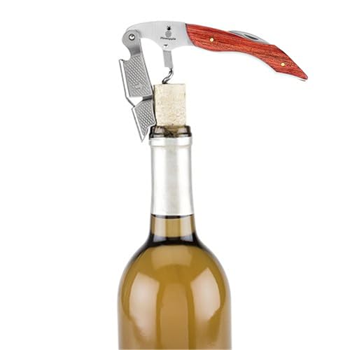 Professional Corkscrew Wine Bottle Opener with Foil Cutter Wine Key for Waiters