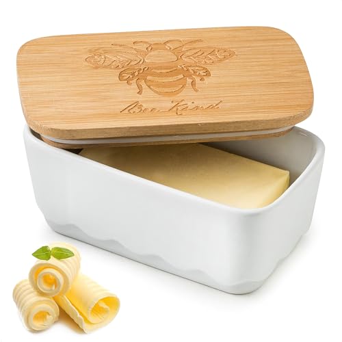 Ceramic Butter Dish with Lid