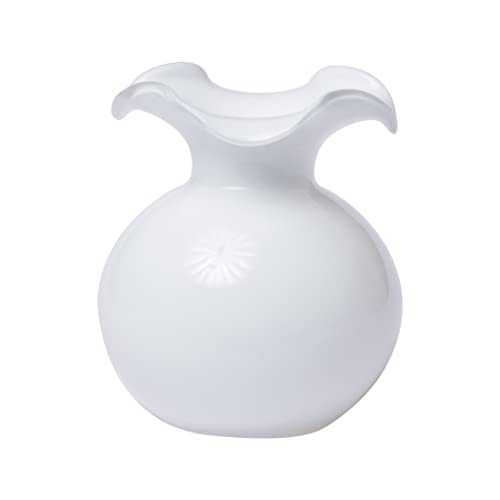 Hibiscus Collection Italian Mouthblown Glass Vases